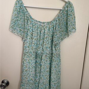 Floral baby  Blue women  Dress